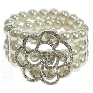 Diamante & Pearl Bracelets